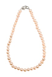 Real Pearl Necklace Pink
